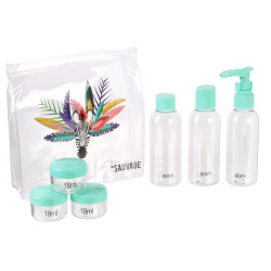 Grossiste Kit de voyage exotique flacon x3 et pot x3 exotique