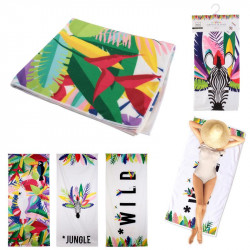 Exotic style beach towel