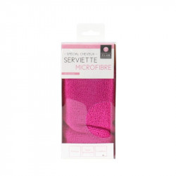 Grossiste et fournisseur. Serviette microfibre cheveux rose