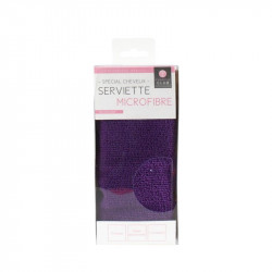 Grossiste et fournisseur. Serviette microfibre cheveux violette