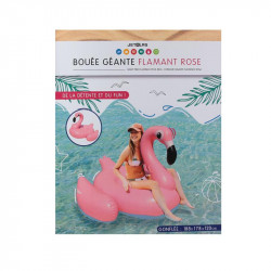 Grossiste. Bouée gonflable en forme de flamant rose XL