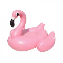 Grossiste. Bouée gonflable en forme de flamant rose XL