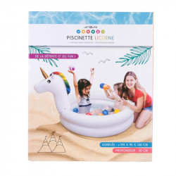 Grossiste. Piscinette gonflable en forme de licorne