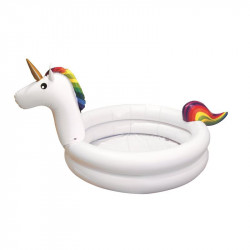 Grossiste. Piscinette gonflable en forme de licorne