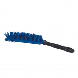 Grossiste Brosse de massage silicone noir et bleu