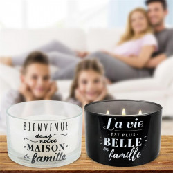 Family 3-wick candle
