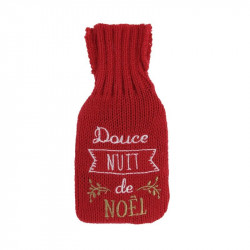 Grossiste et fournisseur. Chaufferette de poche de Noël avec pompon rouge