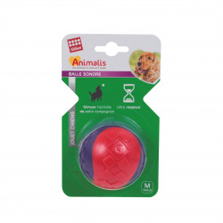 Grossiste Balle sonore rouge pour chien - taille M