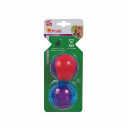 Grossiste Set de 2 balles sonores pour chien - taille M