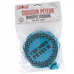 Grossiste et fournisseur. Coussin péteur bleu