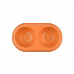 Grossiste Gamelle double bambou orange - MM