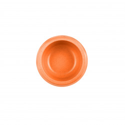 Grossiste Gamelle ronde en en bambou - orange - PM