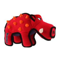 Grossiste Peluche ultra résistante en forme de sanglier - rouge