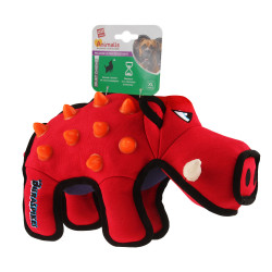 Grossiste Peluche ultra résistante en forme de sanglier - rouge