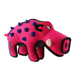 Grossiste Peluche ultra résistante en forme de sanglier - rose