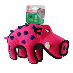 Grossiste Peluche ultra résistante en forme de sanglier - rose