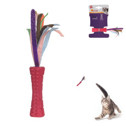 Grossiste Jouet stick rouge et en papier pour chat