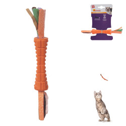 Grossiste Jouet stick orange double en papier pour chat