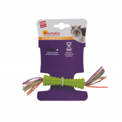 Grossiste Jouet stick vert double en papier pour chat