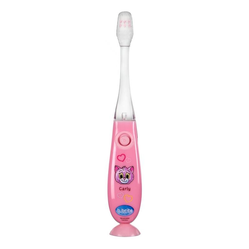 Grossiste et fournisseur. Brosse à dents pour enfants rose