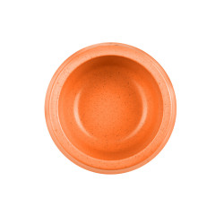 Grossiste Gamelle ronde en en bambou - orange - MM