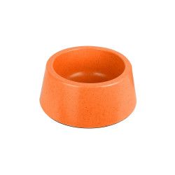 Grossiste Gamelle ronde en en bambou - orange - MM