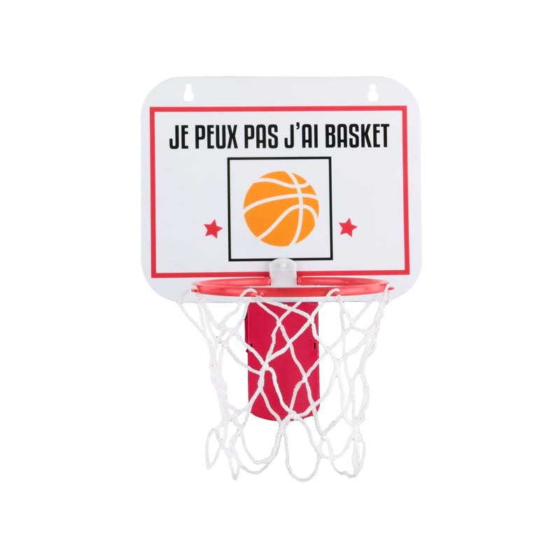 Basketball trash can game