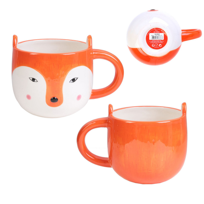 Grossiste mug renard de 40cl