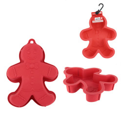 Grossiste moule en silicone en forme de bonhomme pain d'epice