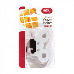 Grossiste et fournisseur. Ouvre-boîte papillon blanc