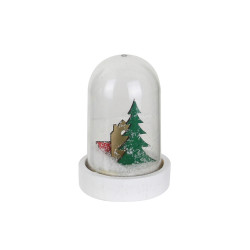 Grossiste cloche LED de Noël de 11x6cm sapin