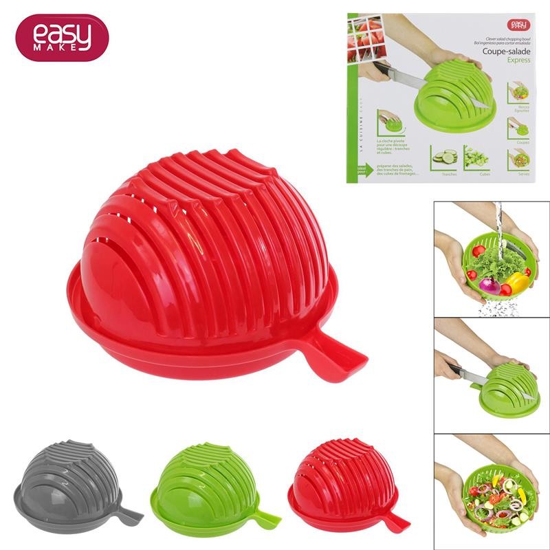Grossiste et fournisseur. Coupe salade express rouge