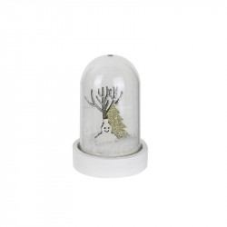 Grossiste cloche LED de Noël de 11x6cm bonhomme de neige