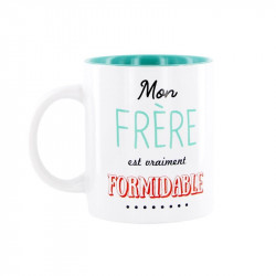 Grossiste et fournisseur. Mug famille fantastique vert